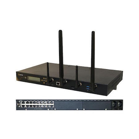 Perle IOLAN SCG18 S-LAW Console Server: 16 x software selectable RS232/422/485 RJ45 interfaces, 2 04034944